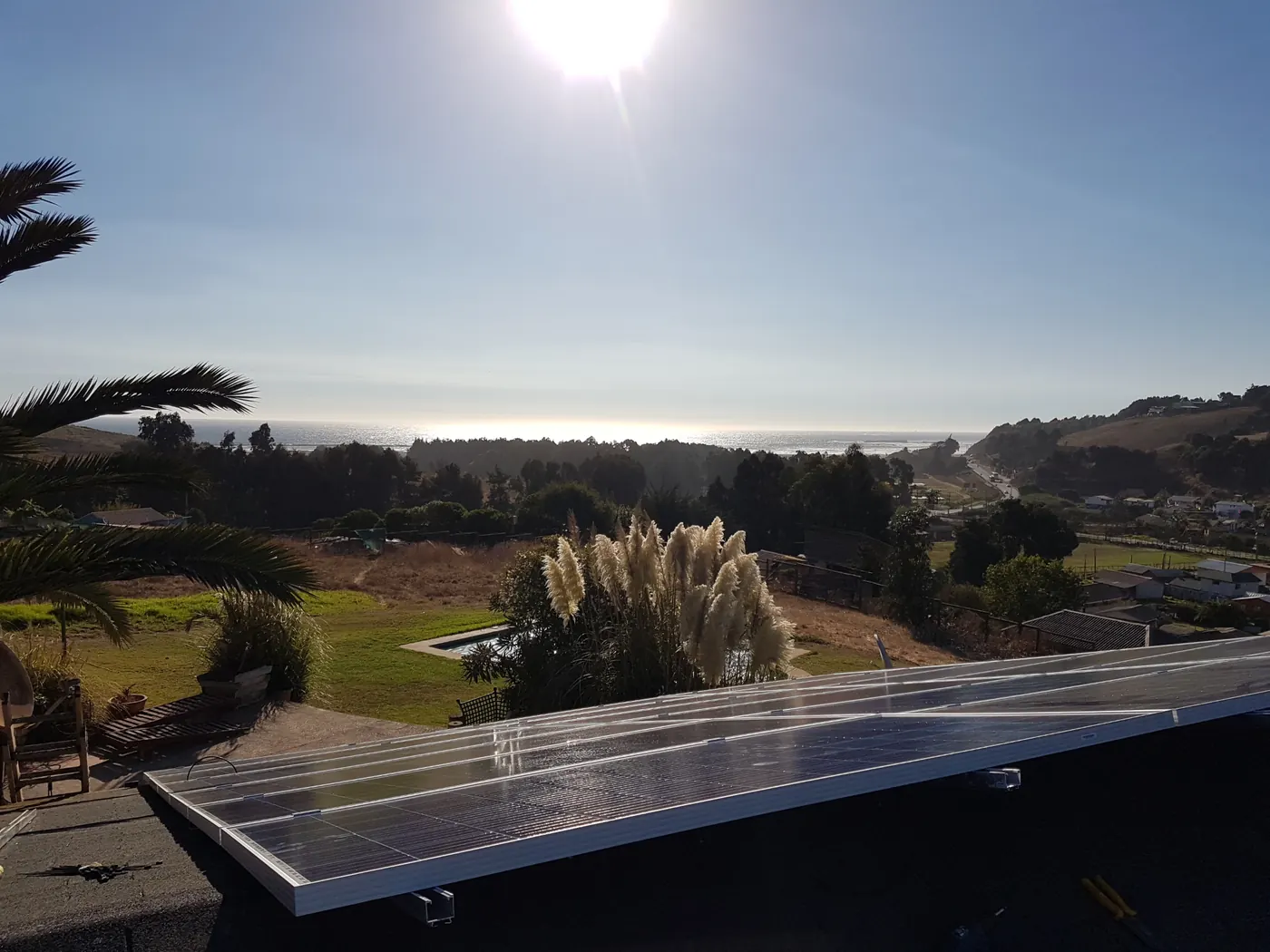 Instalación fotovoltaica residencial en Concón