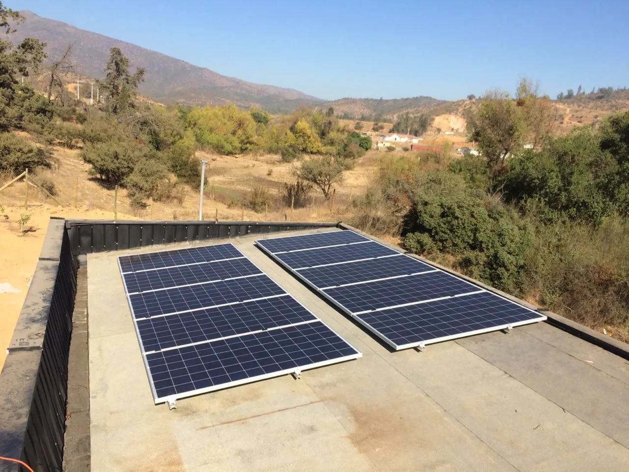 Instalación fotovoltaica residencial en Limache
