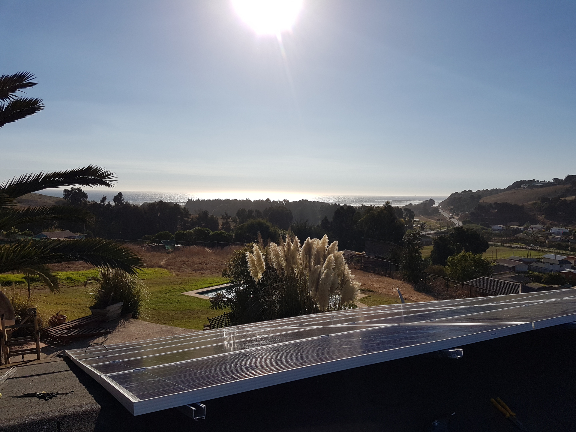 Instalación fotovoltaica residencial en Concón